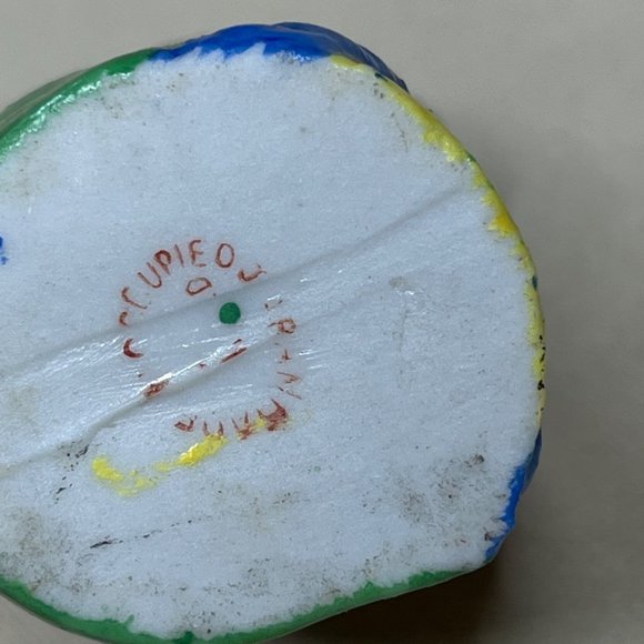 Vintage Miniature Toby Jug Pitcher Creamer Colonial Woman Made in Occupied Japan - Picture 7 of 7